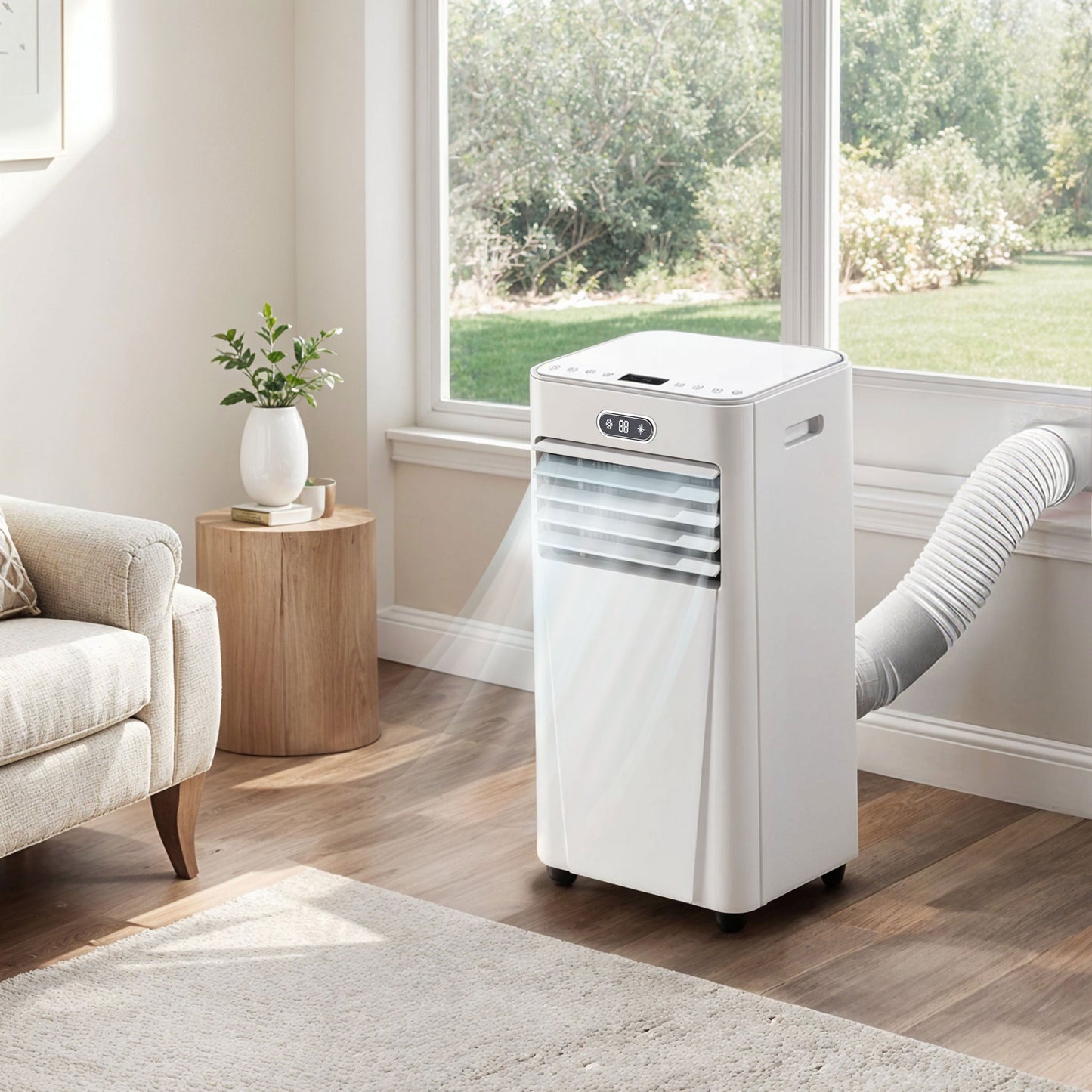 Silent 9000 BTU Portable Air Conditioner