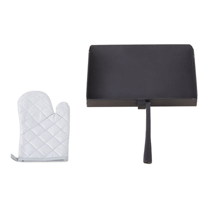 Vintage Wood-Burning Cast Iron Fireplace